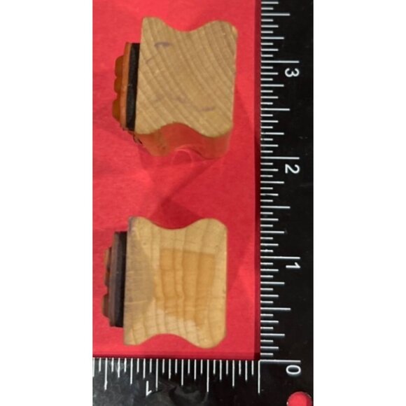 Vintage Peace Wood Mounted  Rubber Stamp - Picture 4 of 4